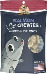 1ea 8oz Poochie Butter Salmon Soft Chewies - Health/First Aid